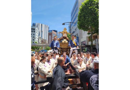 伝統を受け継ぐ「江戸神社 神田祭」に参加しました