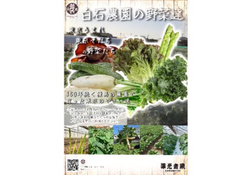 🌟5/17（土）限定！🌟  白石農園の新鮮野菜を目黒店でゲット！🥕